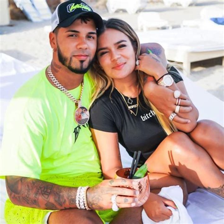 Anuel AA with Karol G Anuel AA with Karol G