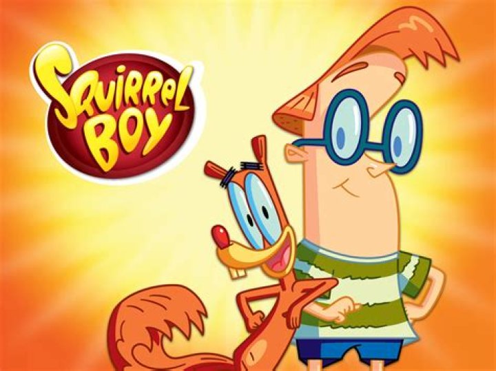 Boy with squirrel