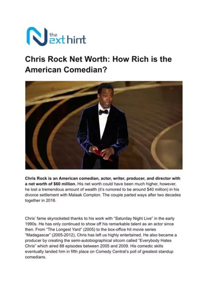 Chris Rich Net Worth