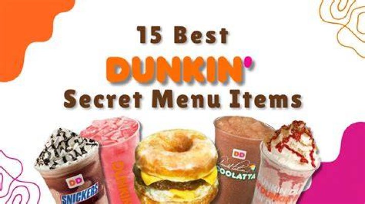 Dunkin' Donuts Secret Menu - SarkariResult