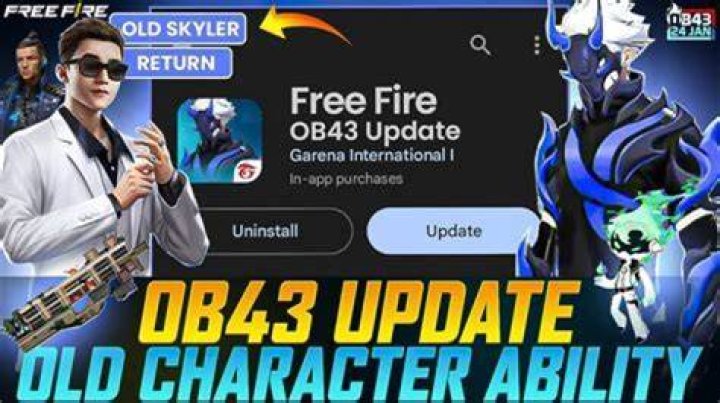 Free Fire OB43 Update: Patch Notes Released Date - SarkariResult