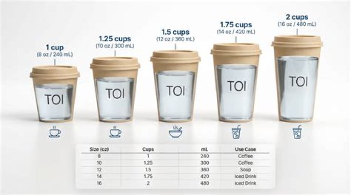 How big is a 16 oz cup