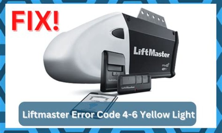 How to Fix Liftmaster Error Code 4-1? - SarkariResult