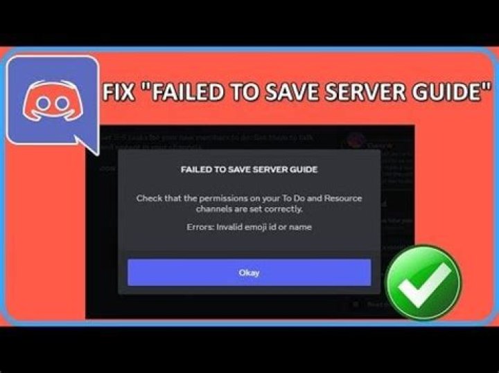 How to Fix / Solve “FAILED TO SAVE SERVER GUIDE” On Discord - SarkariResult