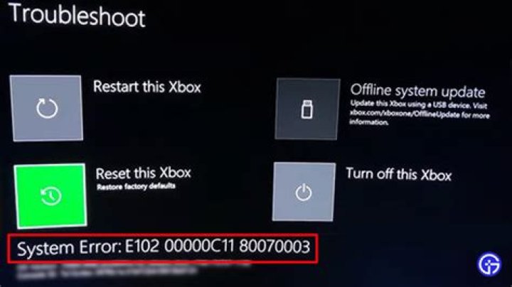 How to Fix Xbox One System Error E102? - SarkariResult