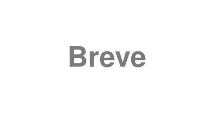 How to pronounce breve