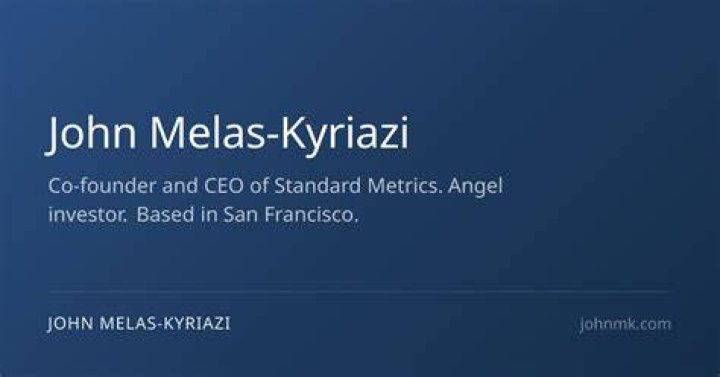  John Melas-Kyriazi