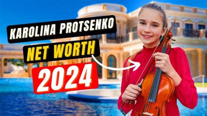 Karolina Protsenko net worth