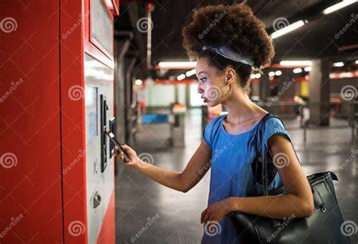 Lady Getting Ticket