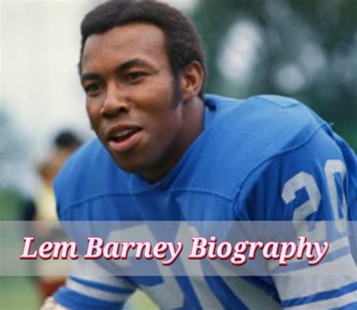 Lem Barney Net Worth