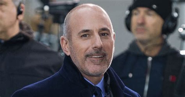 Matt Lauer with colleagues