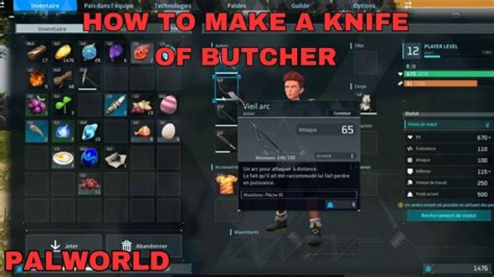 Palworld Butcher Knife Troubleshooting Guide