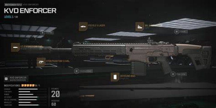 The Best KVD Enforcer Build in MW3