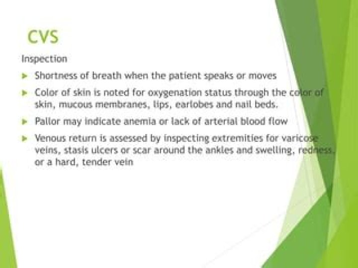 What is cvs assessment