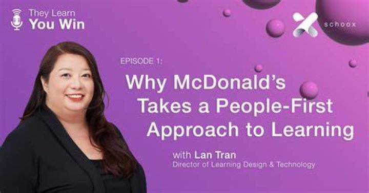 What is e learning at mcdonalds