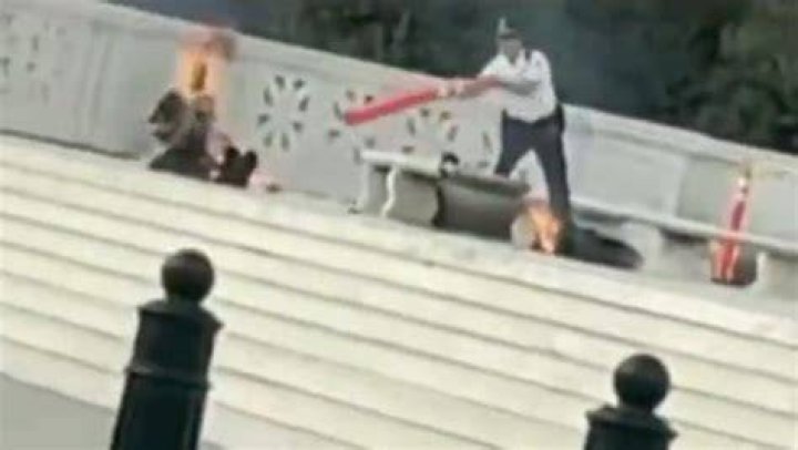 
Why Did Wynn Bruce Set Himself On Fire? 